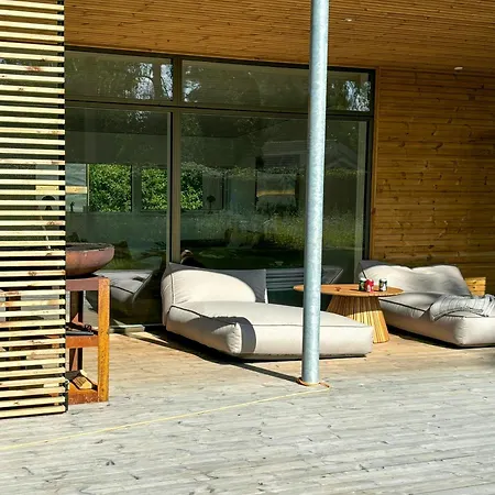 度假居 New Wooden House Near Hornbæk