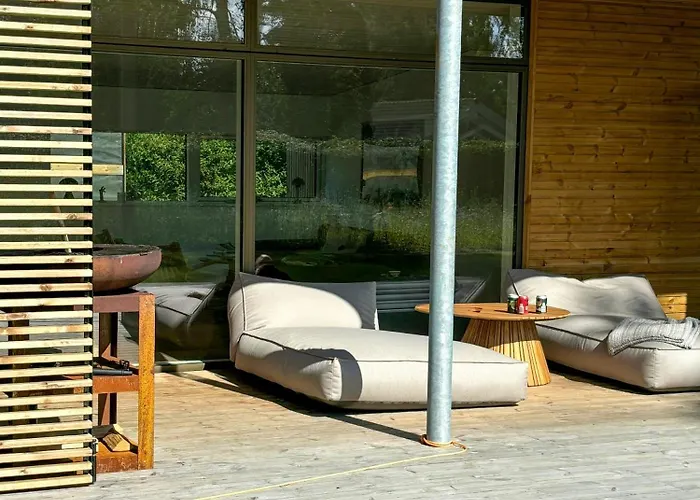 Ferienhaus New Wooden House Near Hornbæk